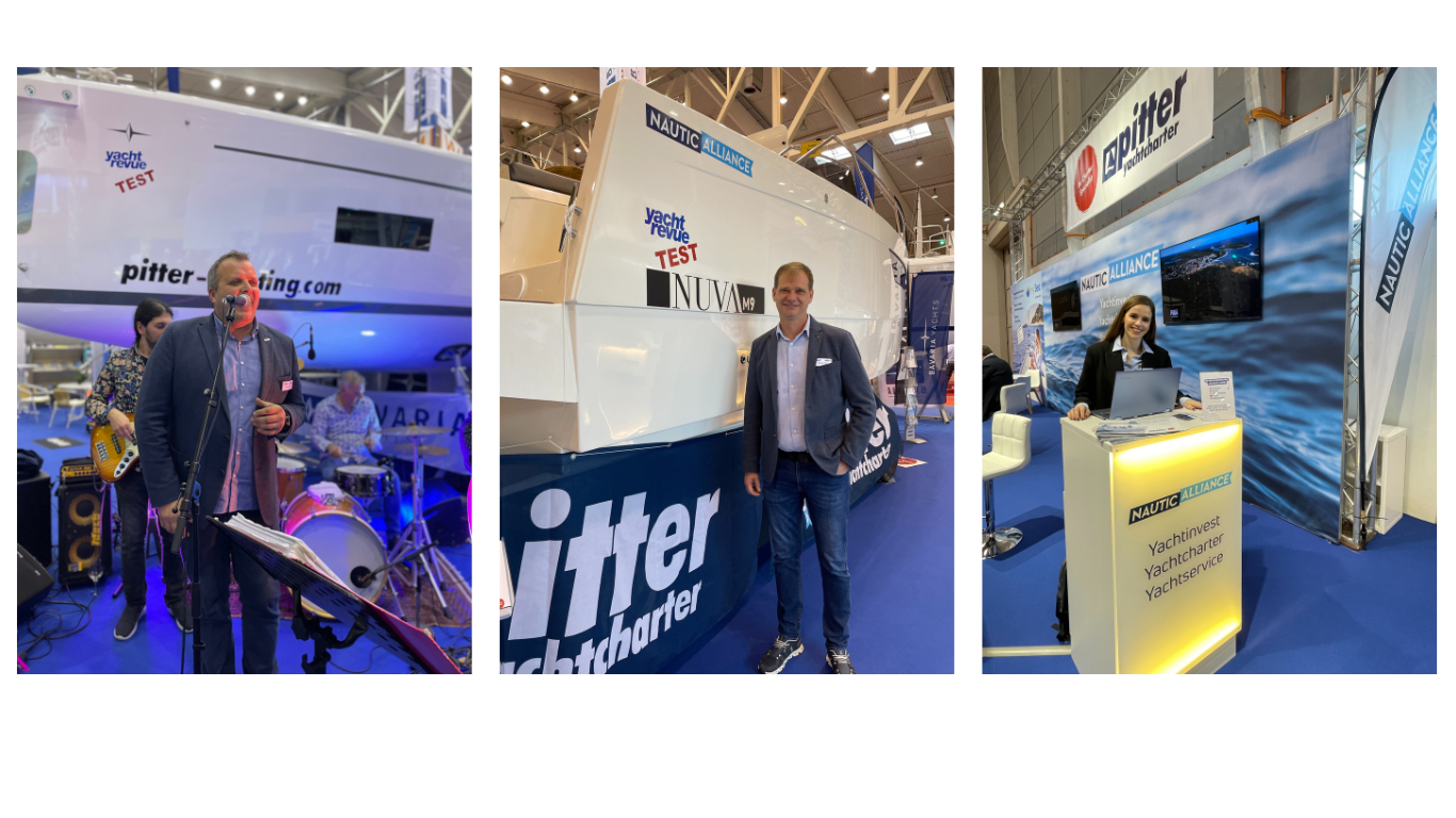 Pitter Croatia and Pitter Yachtcharter at Boot Tulln.